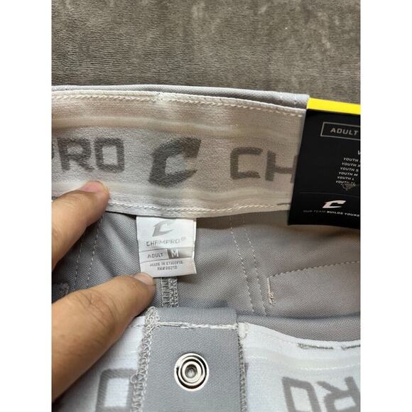 NWT ChampPro Baseball/Softball Pants - Men’s Medium Loose Fit Grey Knickers 32-3 - Picture 2 of 5